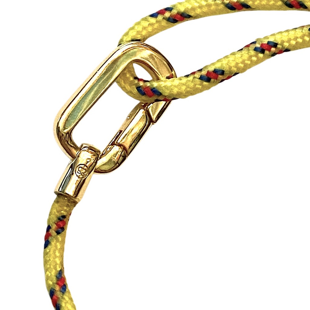 GORJANA yellow Paracord Bracelet Gold - Picture 3 of 3